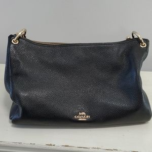 Coach Black Leather Purse